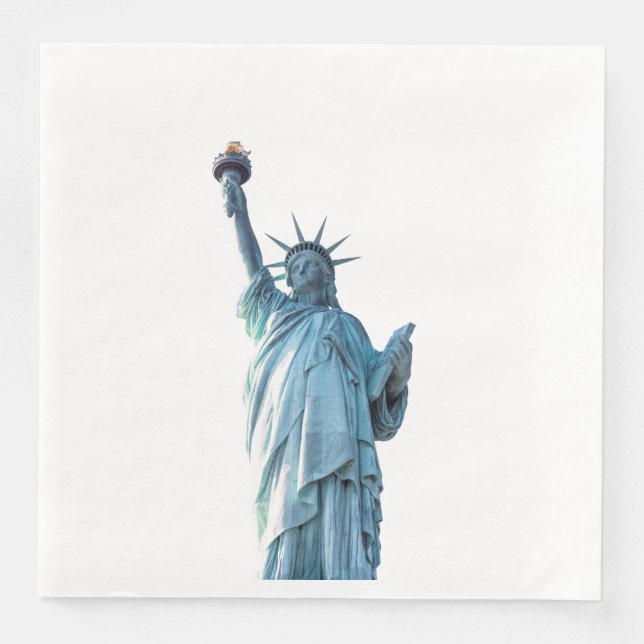 Serviette En Papier Statue de la liberté (Devant)