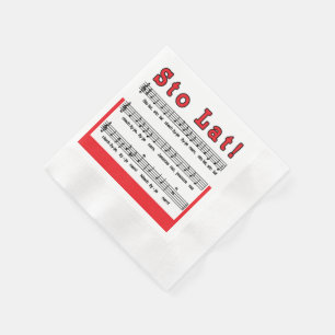 Serviette En Papier Sto Lat ! Chanson