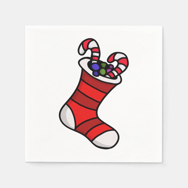 Serviette En Papier Stockage de Noël (Devant)