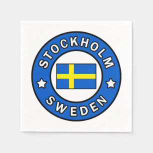 Serviette En Papier Stockholm Suède