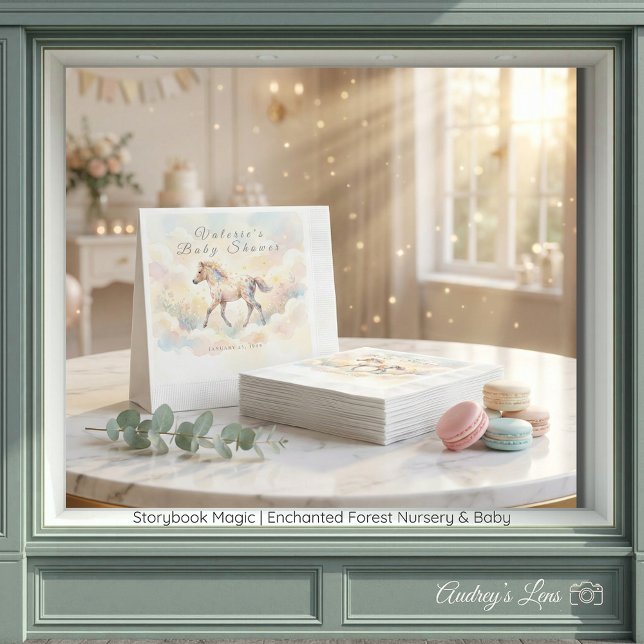 Serviette En Papier Storybook Magic Enchanted Forest  (Storybook Magic Enchanted Forest Napkins)