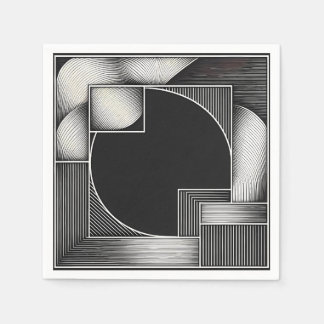Serviette En Papier Structure d'orbite centrale