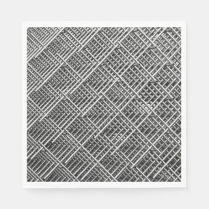 Serviette En Papier Structure métallique complexe