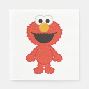 Serviette En Papier Style laine Elmo