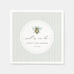 Serviette En Papier Sucré comme peut être Baby shower