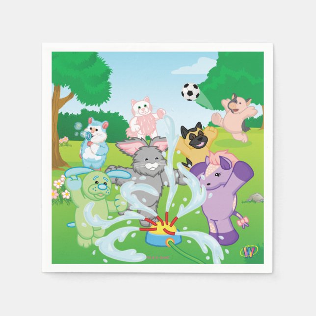 Serviette En Papier Summer Sensation (Devant)