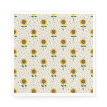 Sunflower Paper Napkins
