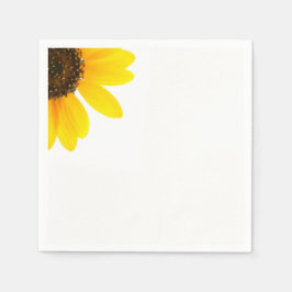Serviette En Papier Sunny Sunflower