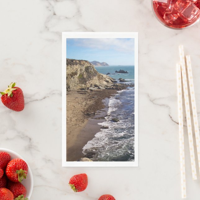 Serviette En Papier Sunset Beach Guest Towel Papier serviette serviett (En situation)