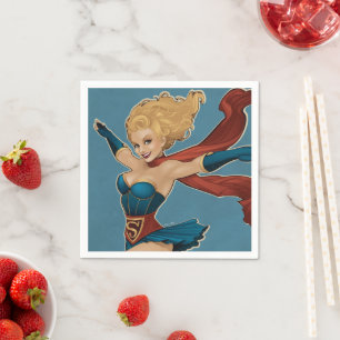 Serviette En Papier Supergirl Bombshell