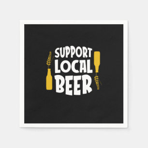 Serviette En Papier Support de la bière locale