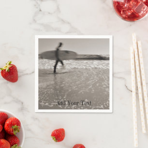 Serviette En Papier Surfer par Shirley Taylor Paper Napkins
