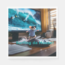 Serviette En Papier Surfing da Mouse ! Version texte