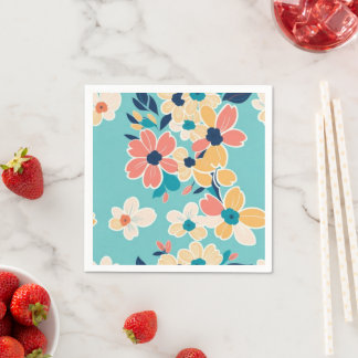 Serviette En Papier Surtout de couleur pastel sujet