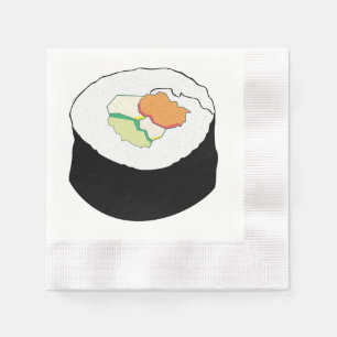 SERVIETTE EN PAPIER SUSHI