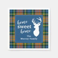 Sweet Home Tartan Clan Murray Plaid personnalisé