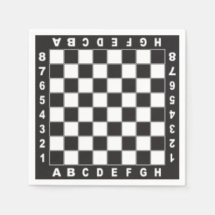 Serviette En Papier table d'échecs professionnelle