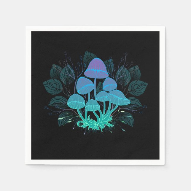 Serviette En Papier Tabourets dans Bushes (Devant)