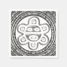 Serviette En Papier Taino Spiral Sun Napkins