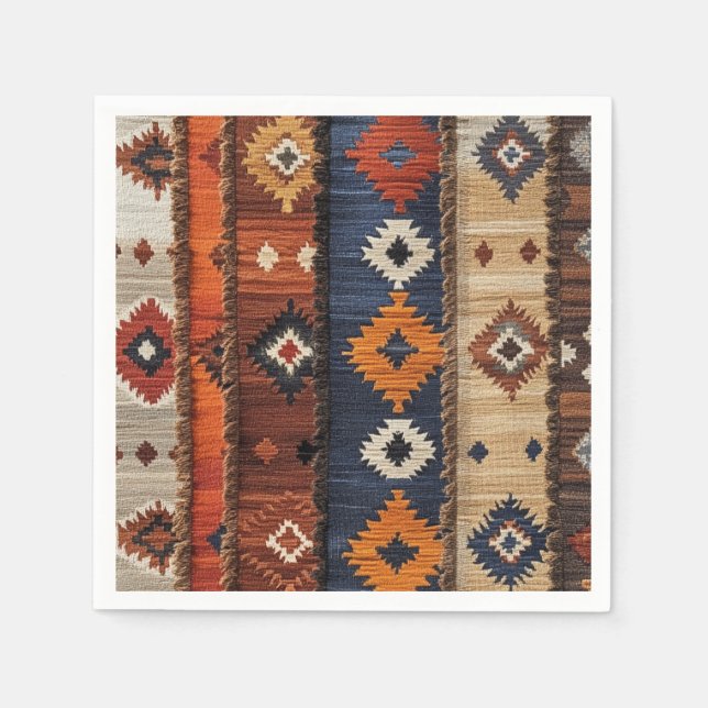 Serviette En Papier Tapis turc (Devant)