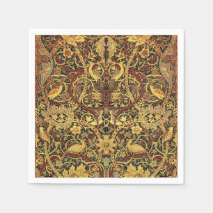 Serviette En Papier Tapisserie fausse de William Morris Bullerswood