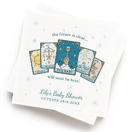 Serviette En Papier Tarot Baby Boy Baby Shower Paper Napkin