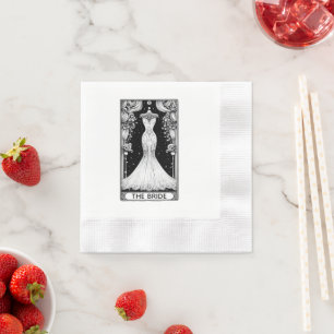 Serviette En Papier Tarot Fête des mariées