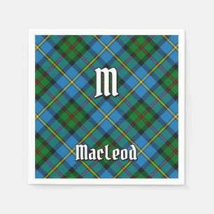 Serviette En Papier Tartan de chasse du clan MacLeod