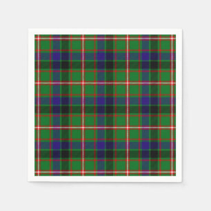 Serviette En Papier Tartan de Reid de clan