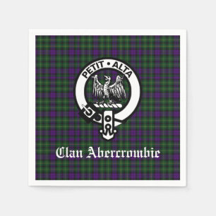 Serviette En Papier Tartan du clan Abercrombie