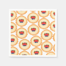 Serviette En Papier Tarte aux fruits