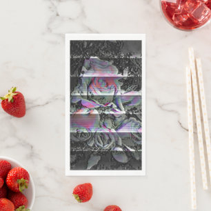 Serviette En Papier Techno Bouquet