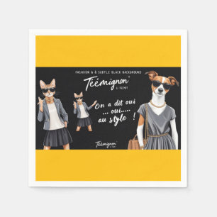 SERVIETTE EN PAPIER TEEMIGNON