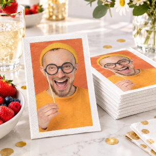 Serviette En Papier Téléchargez votre photo drôle selfie