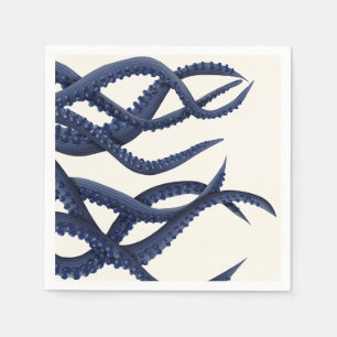 Serviette En Papier Tentacles géants de l'Octopus