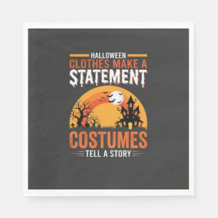 Serviette En Papier Tenues de Halloween Déclaration Conception de Mais