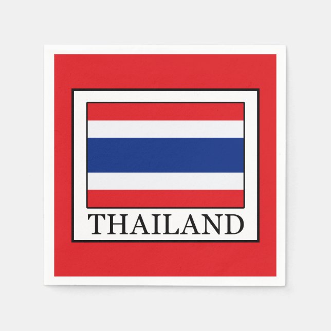 Serviette En Papier Thaïlande (Devant)