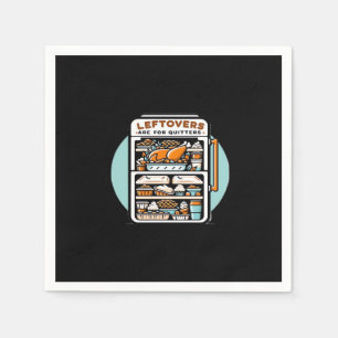 Serviette En Papier Thanksgiving Leftots Sont Pour Quitters Classic Fu