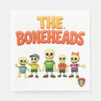 Serviette En Papier The Boneheads™ Bones Academy™