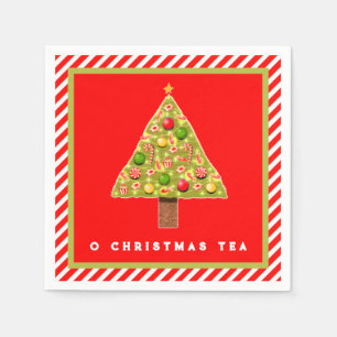 Serviette En Papier Thé de Noël