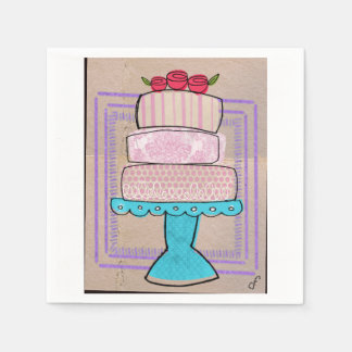 Serviette En Papier The Patterened Pastel Tower