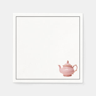 Serviette En Papier Thé rose