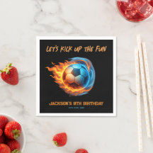 Thème de football pour fête d'anniversaire d'athlè