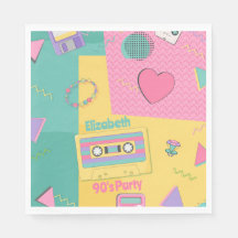 Thème des années 90 Anniversaire