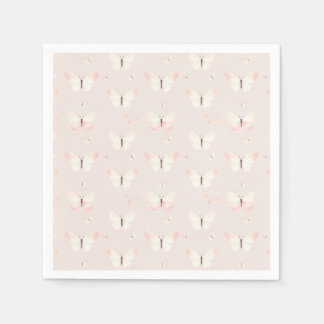 Serviette En Papier Thème Papillon Anniversaire