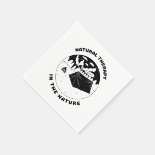 Serviette En Papier Thérapie naturelle dans la nature 