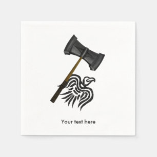 Serviette En Papier Thor Viking War Hammer