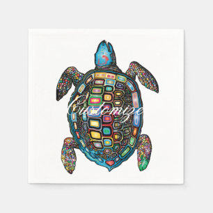 Serviette En Papier Thunder_Cove des tortues de mer