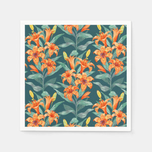 Serviette En Papier Tiger Lily