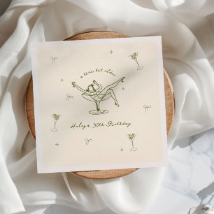 Serviette En Papier Tini Bit Plus Ancien Jour D'Anniversaire